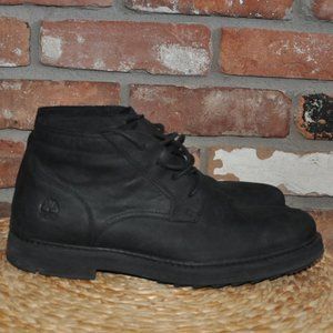 Timberland Squall Canyon Chukka Boots Waterproof Black Leather Lace Up A26M3